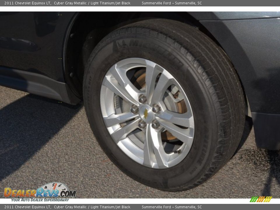 2011 Chevrolet Equinox LT Cyber Gray Metallic / Light Titanium/Jet Black Photo #10