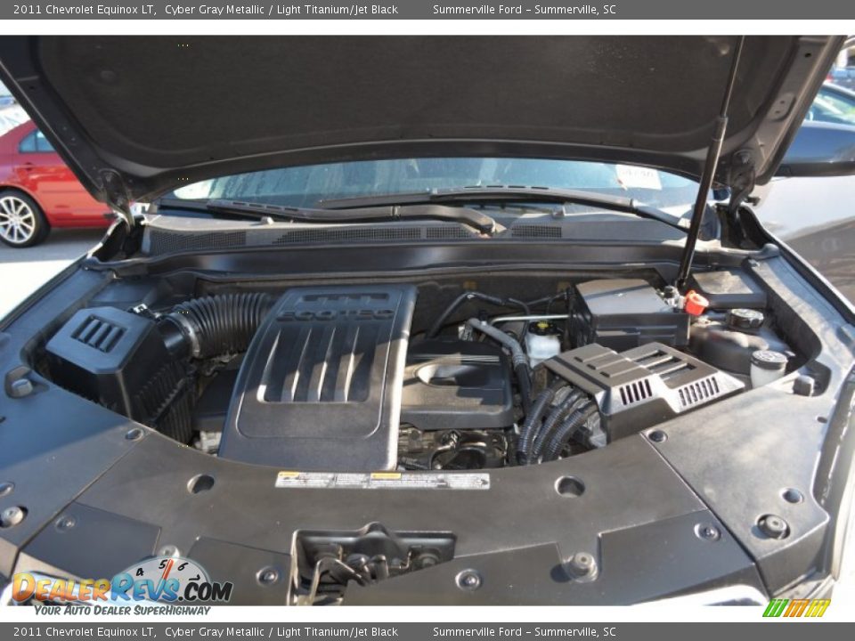 2011 Chevrolet Equinox LT Cyber Gray Metallic / Light Titanium/Jet Black Photo #18