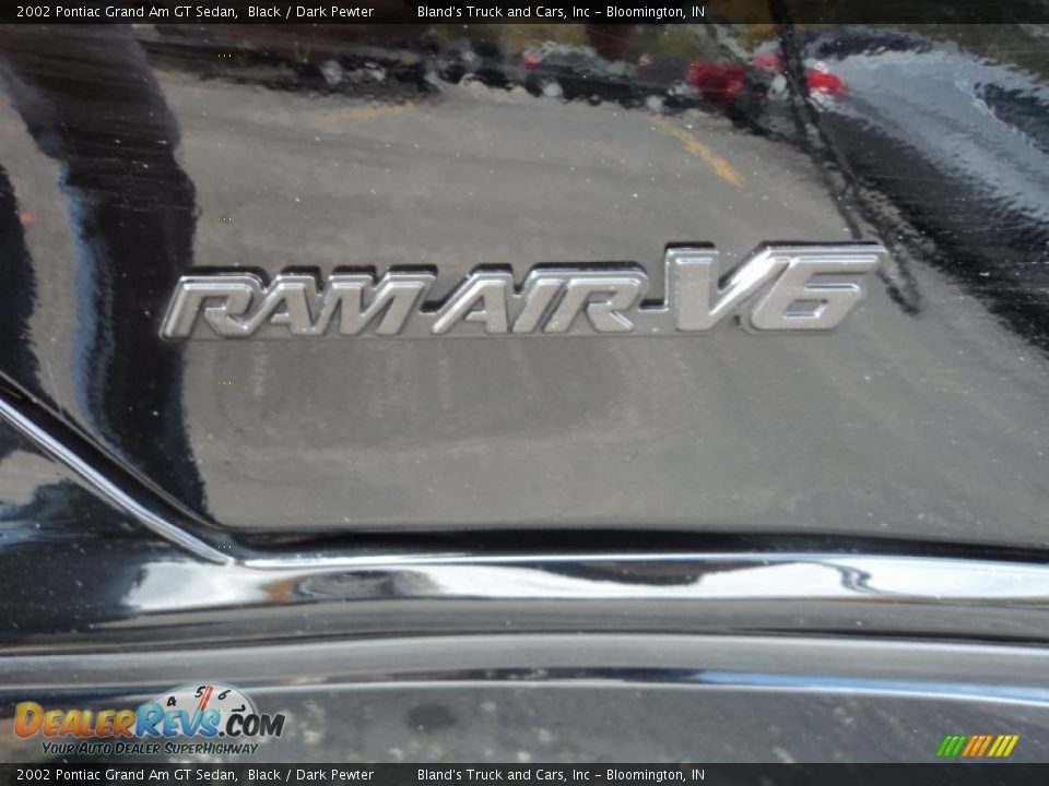 2002 Pontiac Grand Am GT Sedan Black / Dark Pewter Photo #21