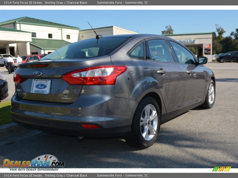 2014 Ford Focus SE Sedan Sterling Gray / Charcoal Black Photo #3