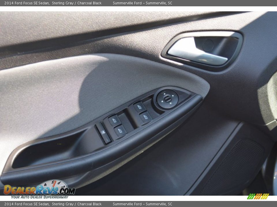 2014 Ford Focus SE Sedan Sterling Gray / Charcoal Black Photo #18