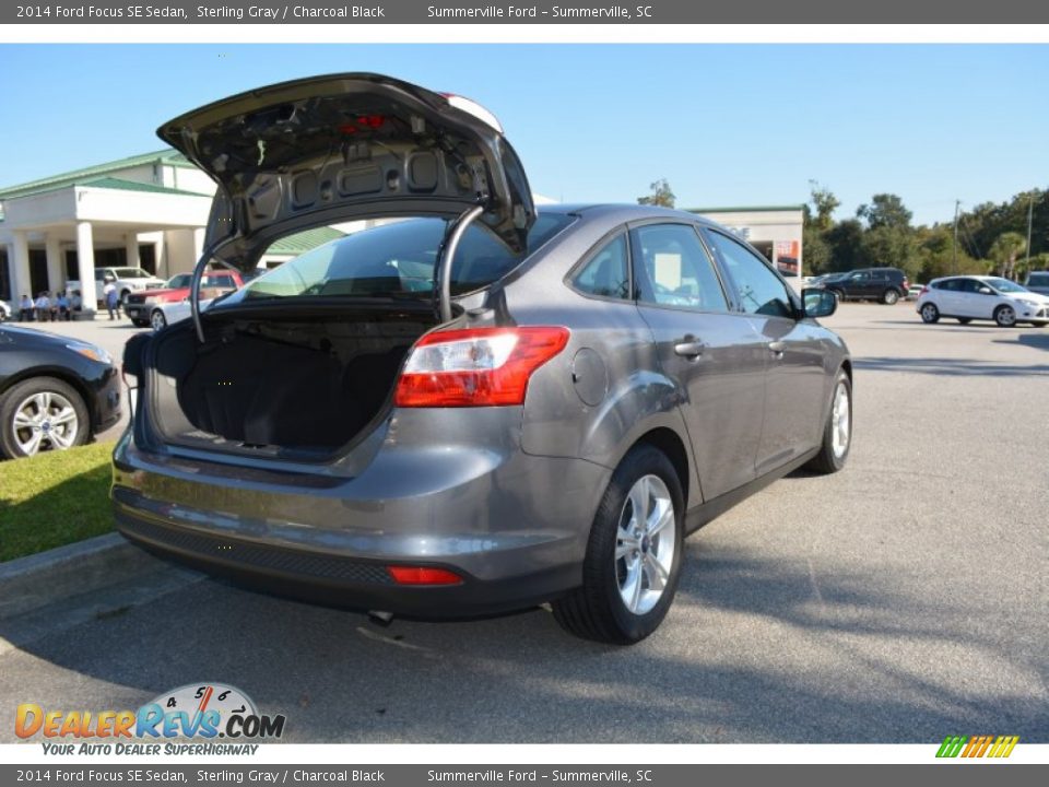 2014 Ford Focus SE Sedan Sterling Gray / Charcoal Black Photo #21