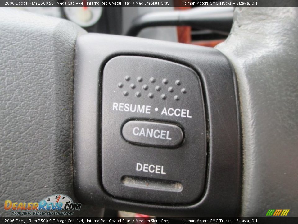 2006 Dodge Ram 2500 SLT Mega Cab 4x4 Inferno Red Crystal Pearl / Medium Slate Gray Photo #13