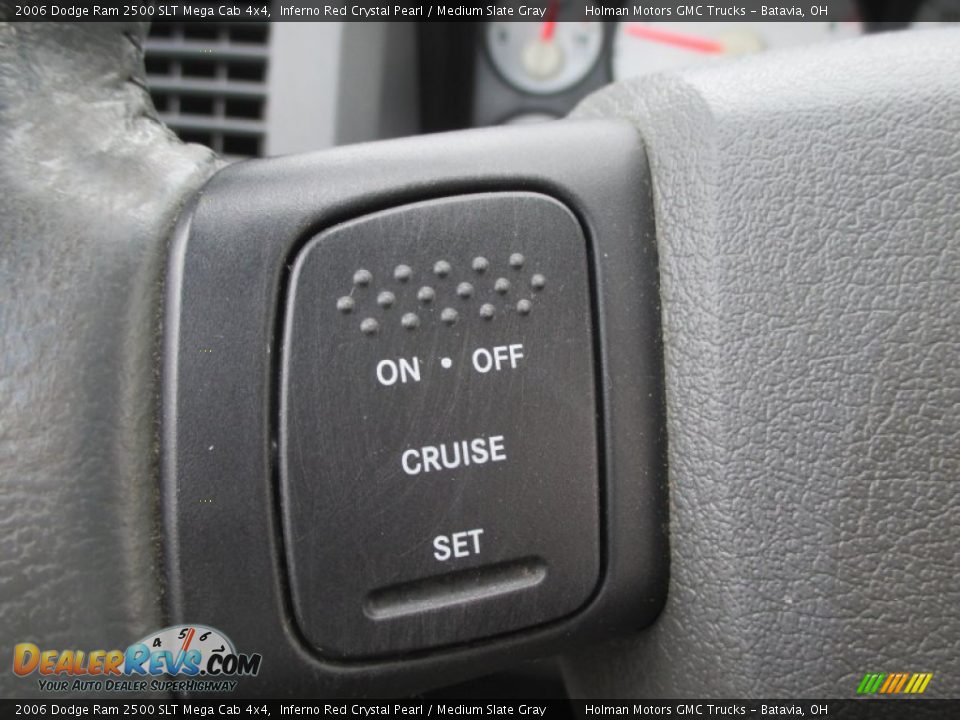 2006 Dodge Ram 2500 SLT Mega Cab 4x4 Inferno Red Crystal Pearl / Medium Slate Gray Photo #14