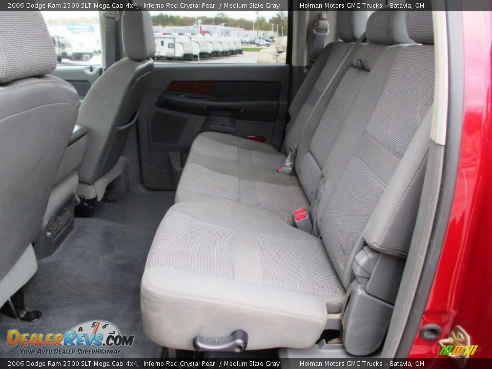 2006 Dodge Ram 2500 SLT Mega Cab 4x4 Inferno Red Crystal Pearl / Medium Slate Gray Photo #20