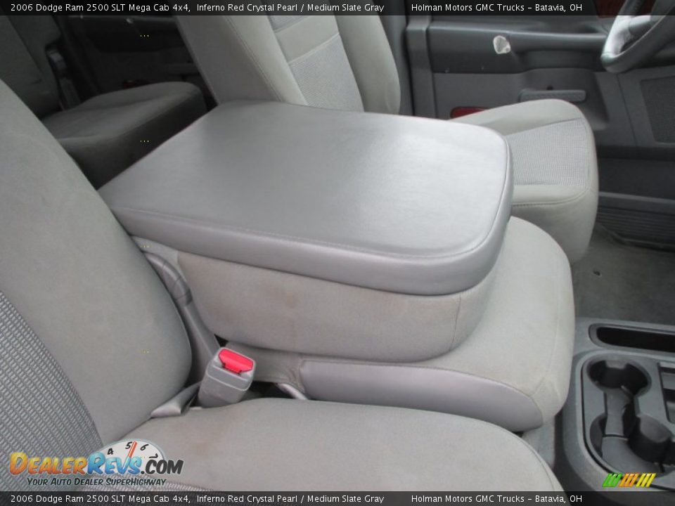 2006 Dodge Ram 2500 SLT Mega Cab 4x4 Inferno Red Crystal Pearl / Medium Slate Gray Photo #27