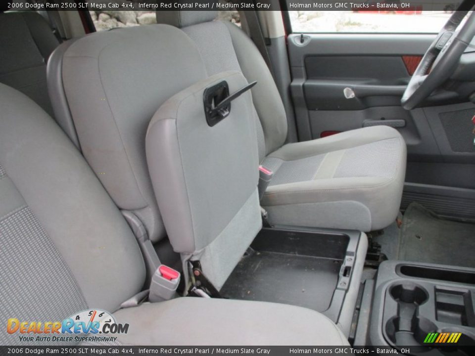 2006 Dodge Ram 2500 SLT Mega Cab 4x4 Inferno Red Crystal Pearl / Medium Slate Gray Photo #29