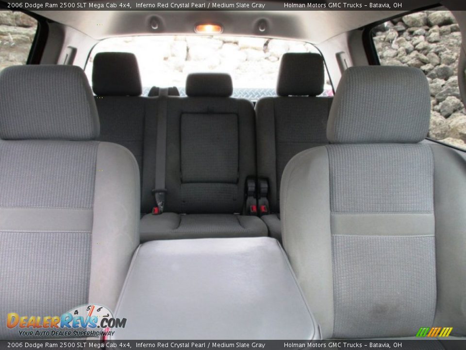 2006 Dodge Ram 2500 SLT Mega Cab 4x4 Inferno Red Crystal Pearl / Medium Slate Gray Photo #30