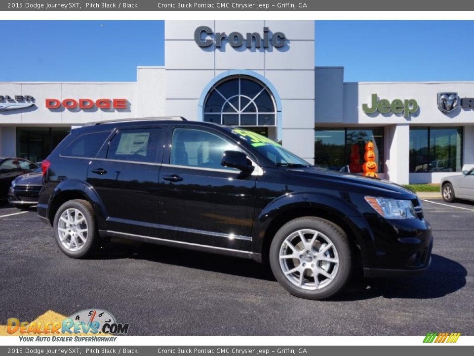 2015 Dodge Journey SXT Pitch Black / Black Photo #1