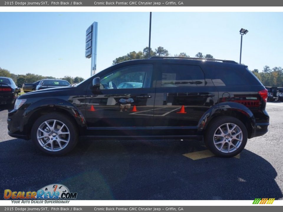 2015 Dodge Journey SXT Pitch Black / Black Photo #4