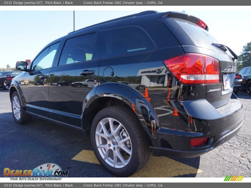 2015 Dodge Journey SXT Pitch Black / Black Photo #5