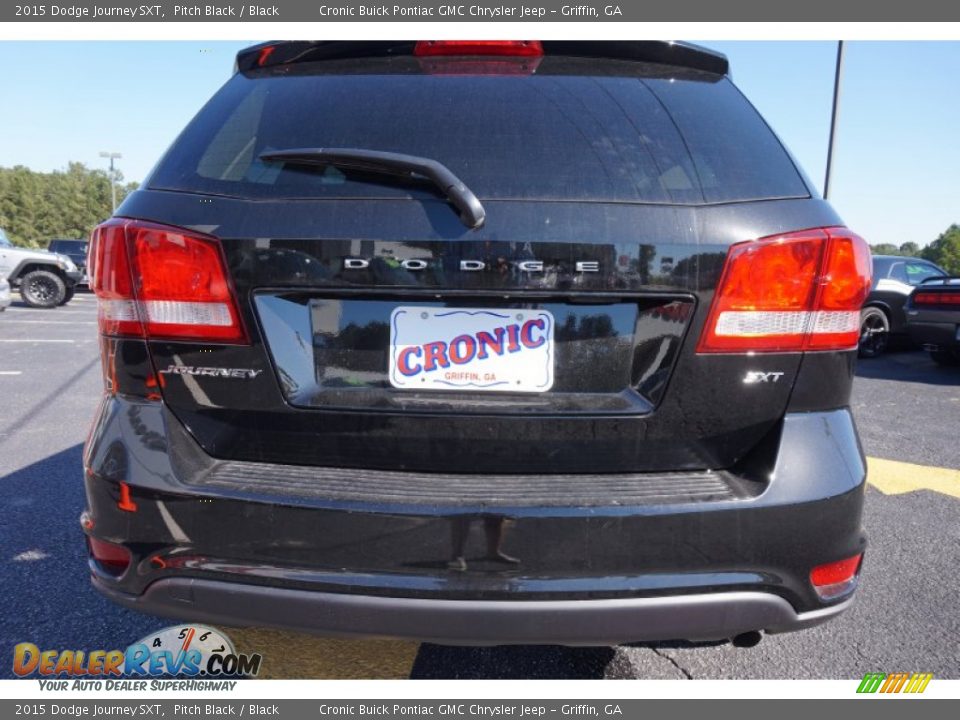 2015 Dodge Journey SXT Pitch Black / Black Photo #6