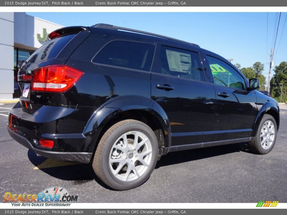 2015 Dodge Journey SXT Pitch Black / Black Photo #7