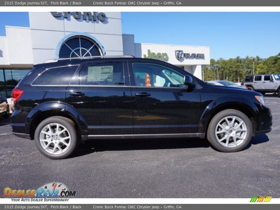 2015 Dodge Journey SXT Pitch Black / Black Photo #8