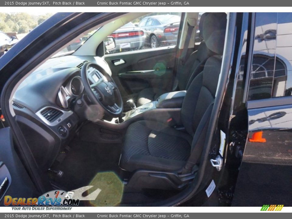 2015 Dodge Journey SXT Pitch Black / Black Photo #9