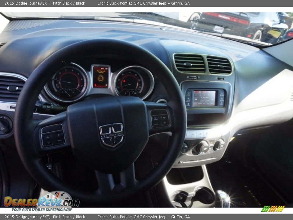 2015 Dodge Journey SXT Pitch Black / Black Photo #10