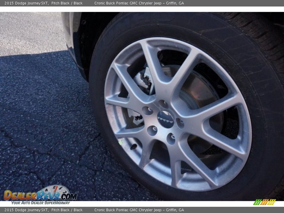 2015 Dodge Journey SXT Pitch Black / Black Photo #12