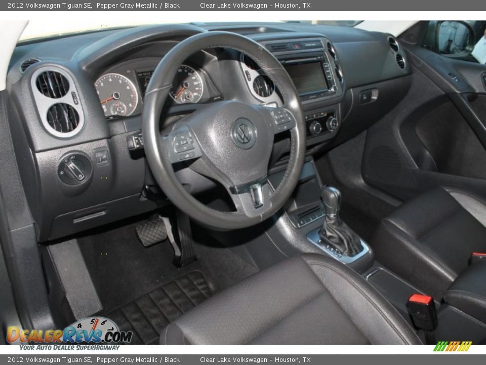2012 Volkswagen Tiguan SE Pepper Gray Metallic / Black Photo #15