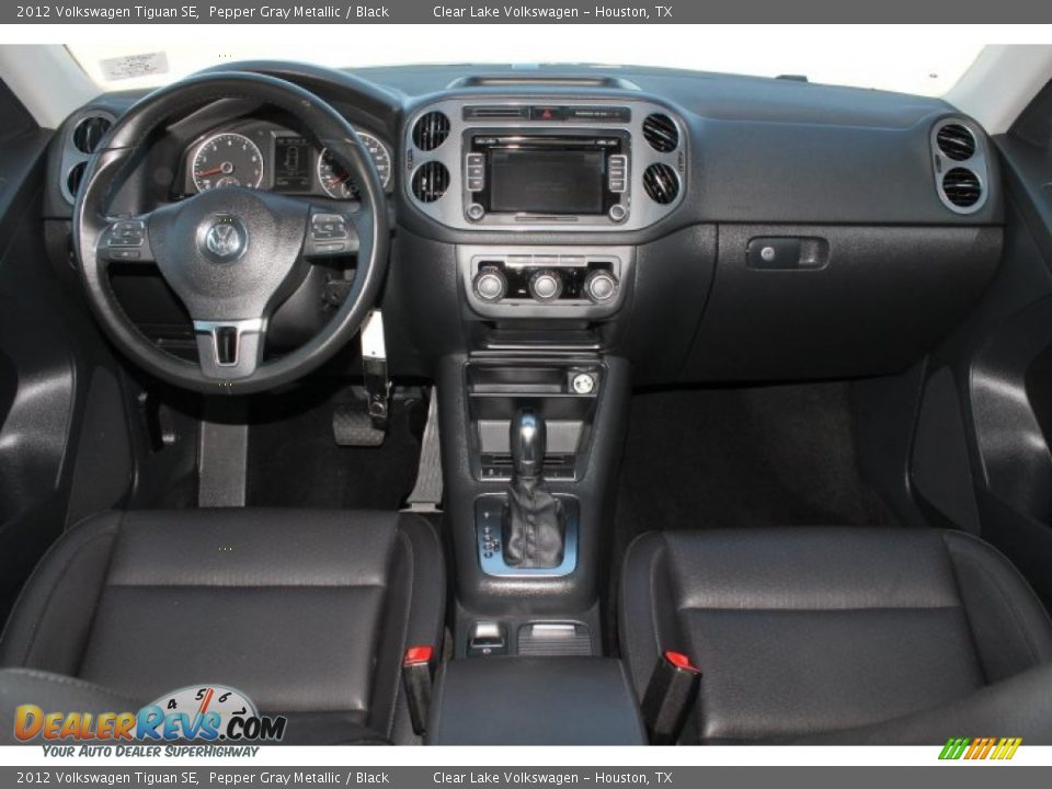 2012 Volkswagen Tiguan SE Pepper Gray Metallic / Black Photo #28