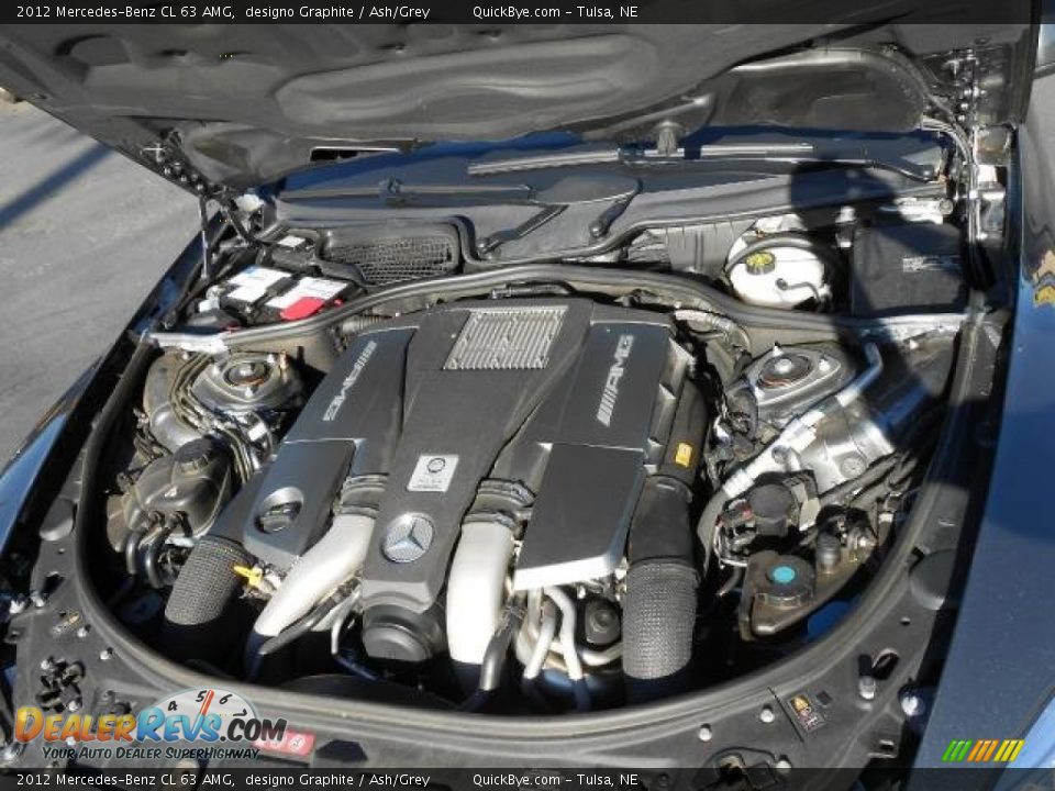 2012 Mercedes-Benz CL 63 AMG 5.5 Liter AMG Biturbo DOHC 32-Valve VVT V8 Engine Photo #18