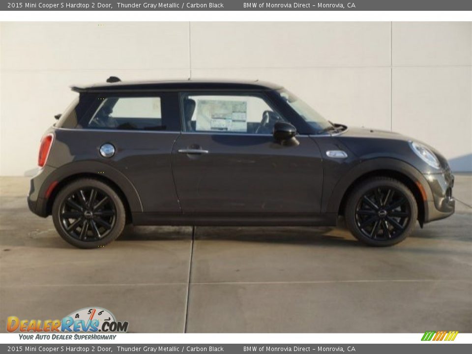 Thunder Gray Metallic 2015 Mini Cooper S Hardtop 2 Door Photo #2