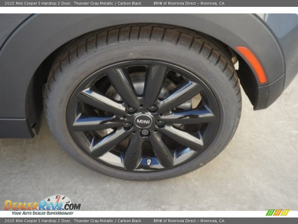 2015 Mini Cooper S Hardtop 2 Door Thunder Gray Metallic / Carbon Black Photo #4