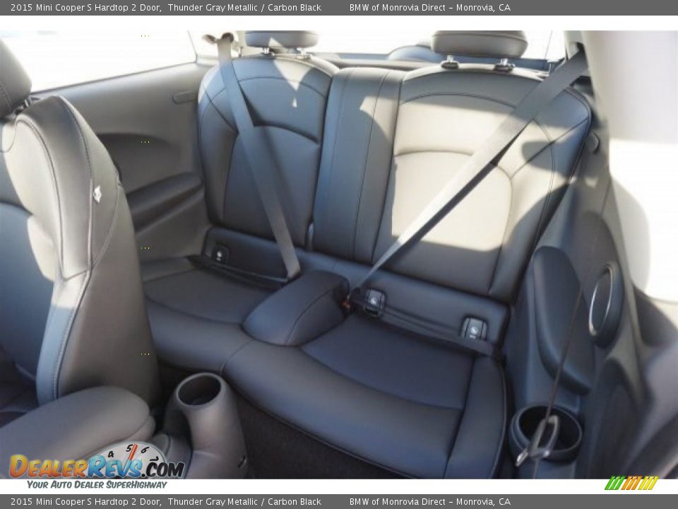 2015 Mini Cooper S Hardtop 2 Door Thunder Gray Metallic / Carbon Black Photo #5