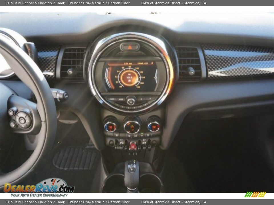 2015 Mini Cooper S Hardtop 2 Door Thunder Gray Metallic / Carbon Black Photo #8