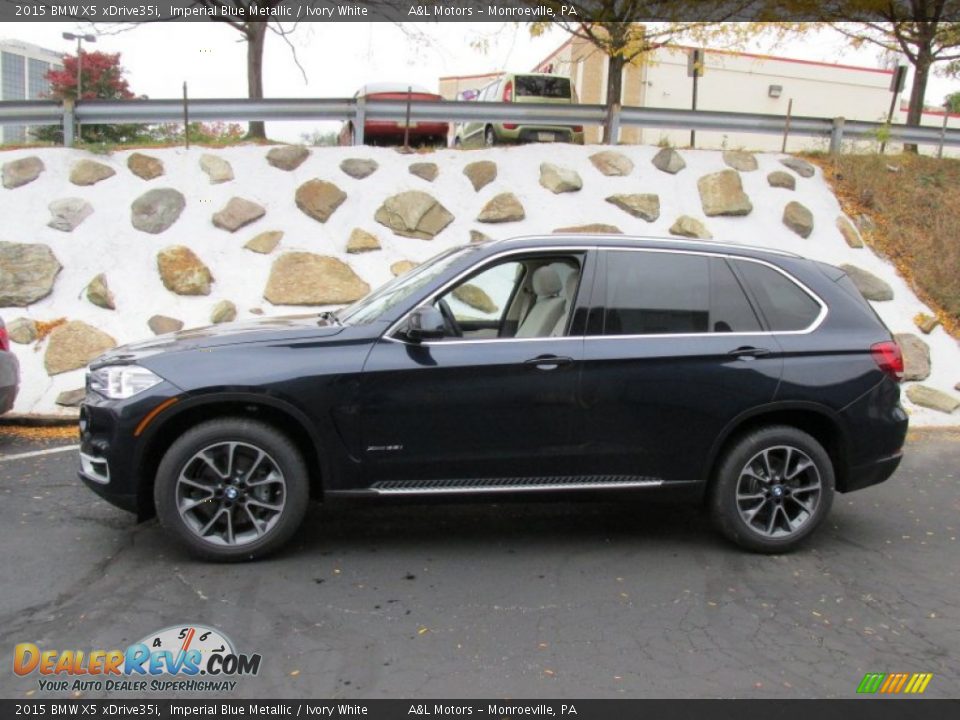 Imperial Blue Metallic 2015 BMW X5 xDrive35i Photo #2