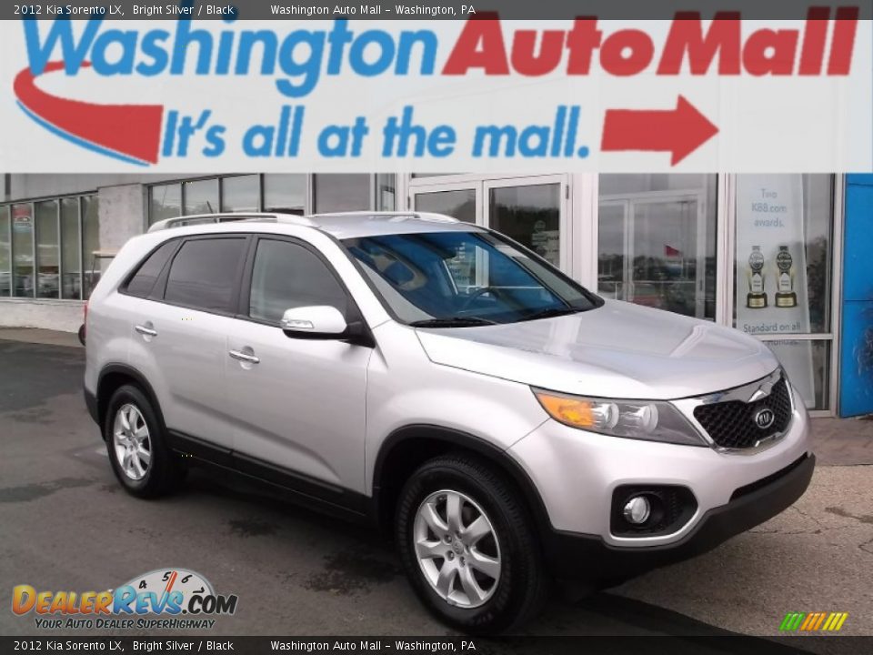 2012 Kia Sorento LX Bright Silver / Black Photo #1