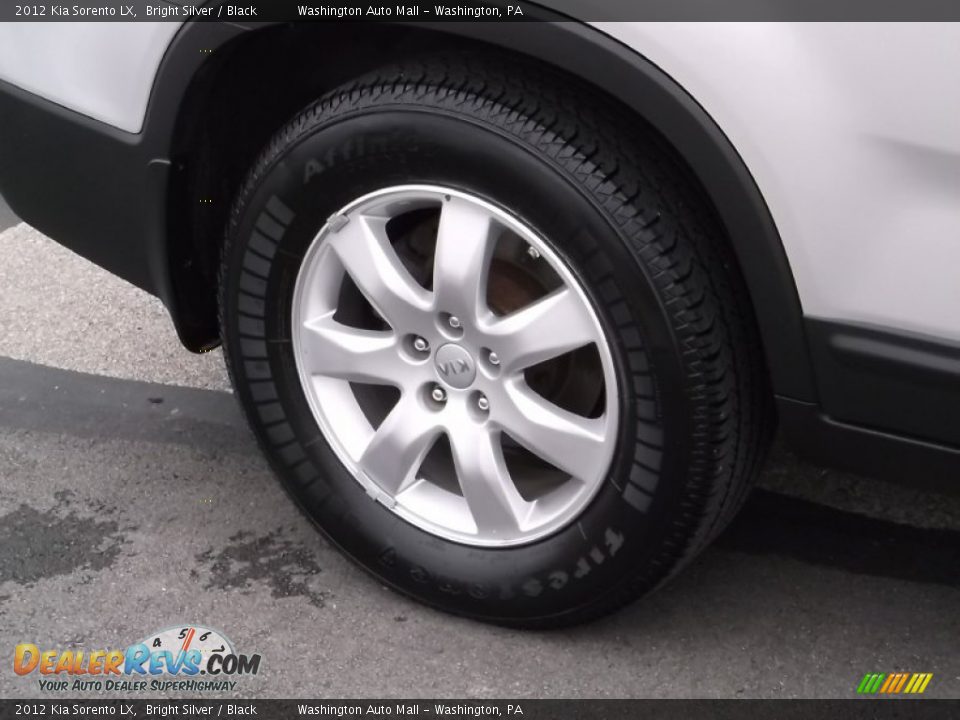 2012 Kia Sorento LX Bright Silver / Black Photo #3