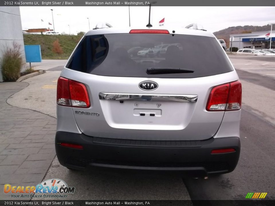 2012 Kia Sorento LX Bright Silver / Black Photo #8