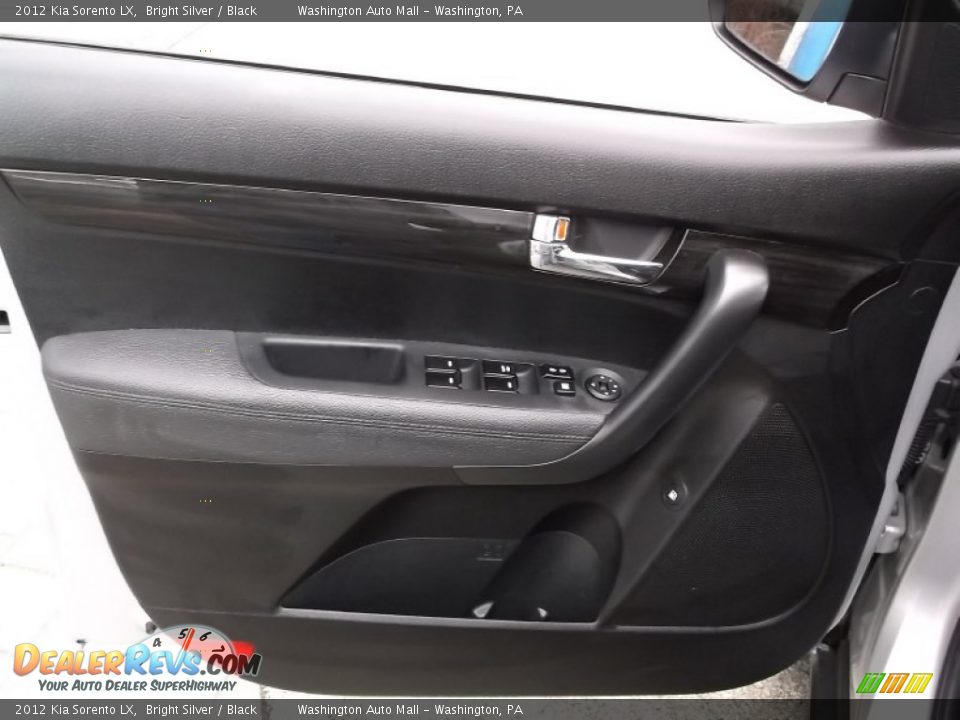 2012 Kia Sorento LX Bright Silver / Black Photo #12