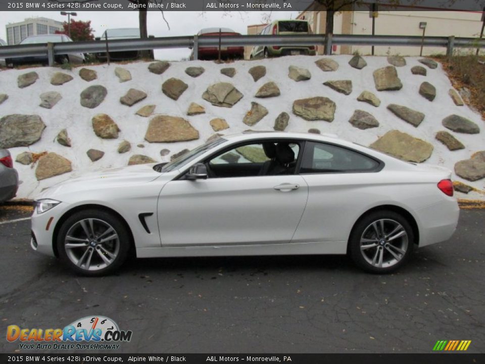 Alpine White 2015 BMW 4 Series 428i xDrive Coupe Photo #2