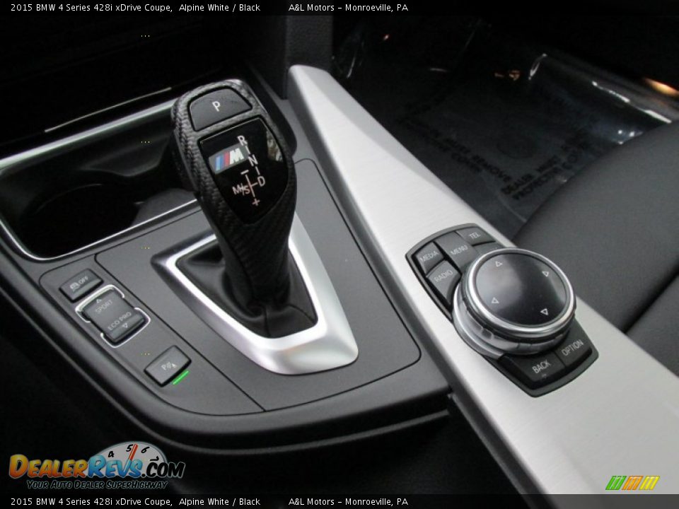 2015 BMW 4 Series 428i xDrive Coupe Alpine White / Black Photo #15