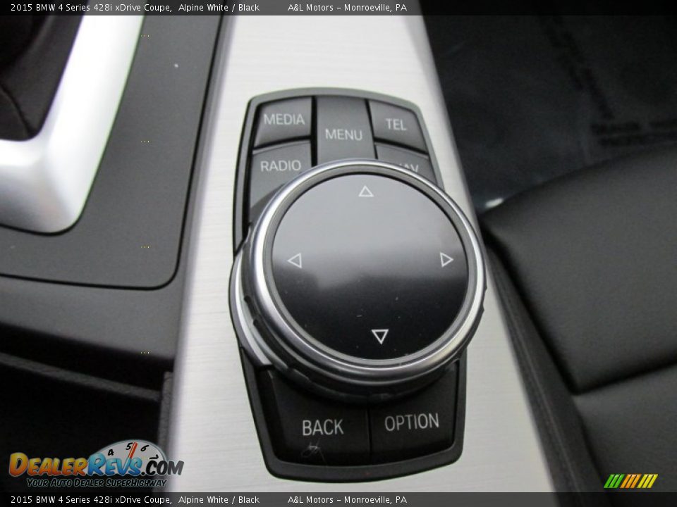 2015 BMW 4 Series 428i xDrive Coupe Alpine White / Black Photo #16