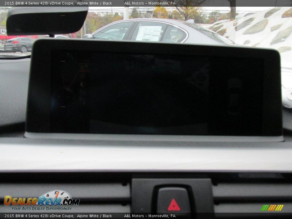 2015 BMW 4 Series 428i xDrive Coupe Alpine White / Black Photo #18