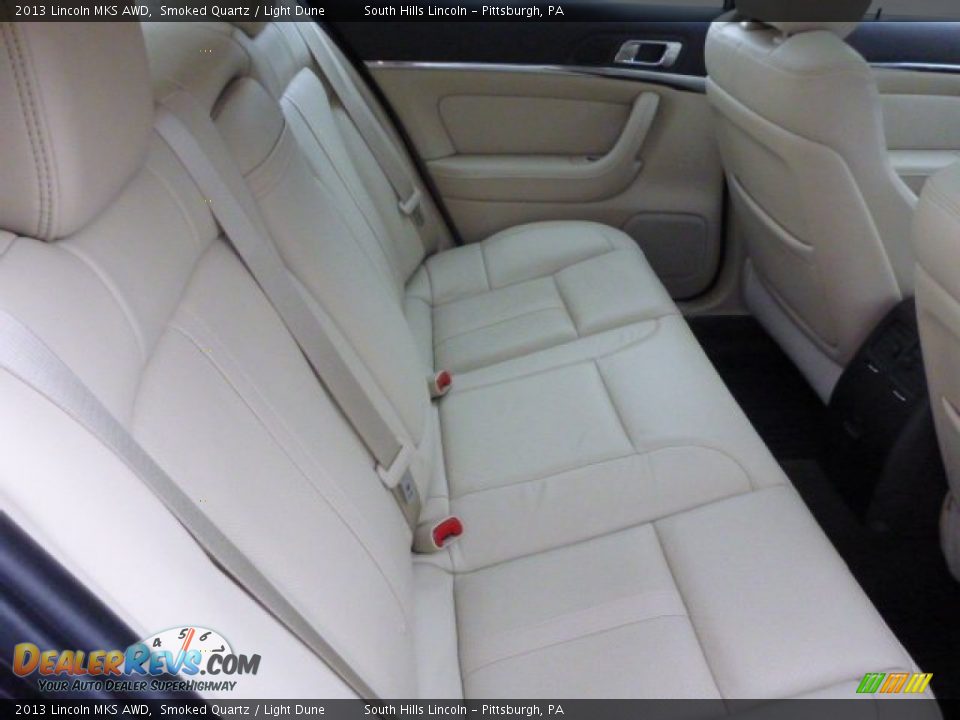 Rear Seat of 2013 Lincoln MKS AWD Photo #6