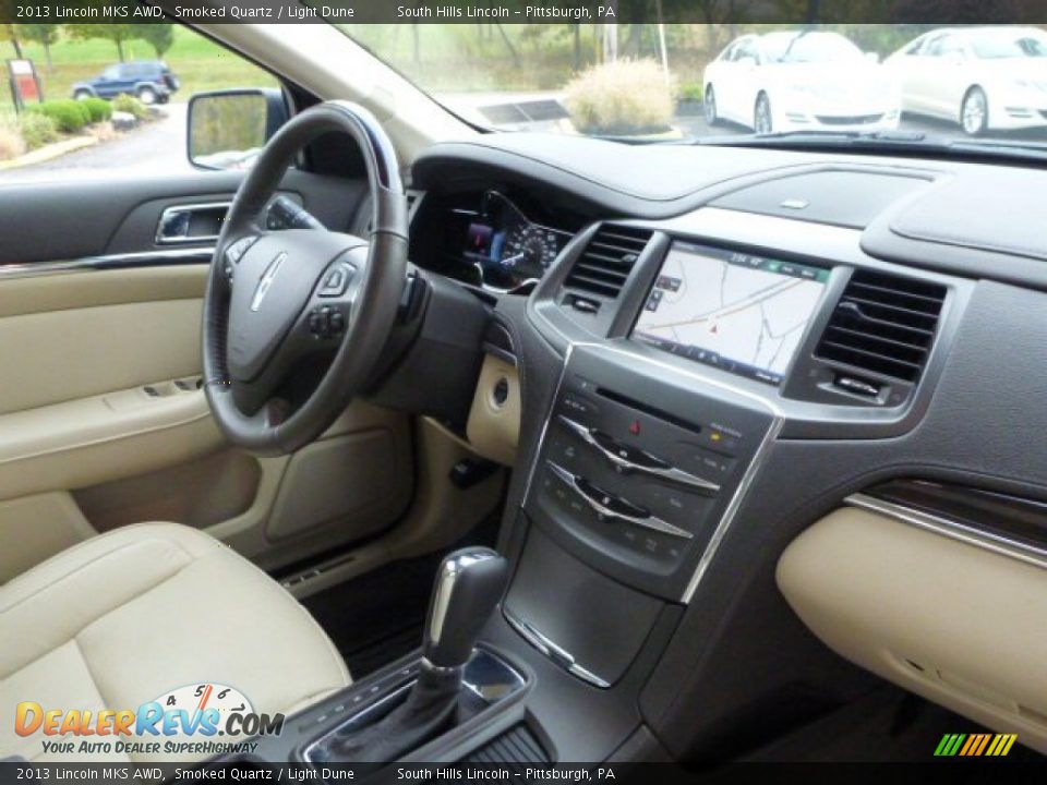 Dashboard of 2013 Lincoln MKS AWD Photo #8