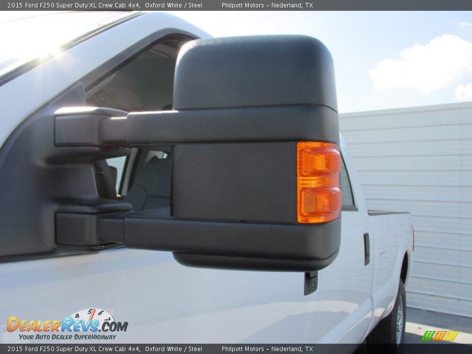 2015 Ford F250 Super Duty XL Crew Cab 4x4 Oxford White / Steel Photo #12
