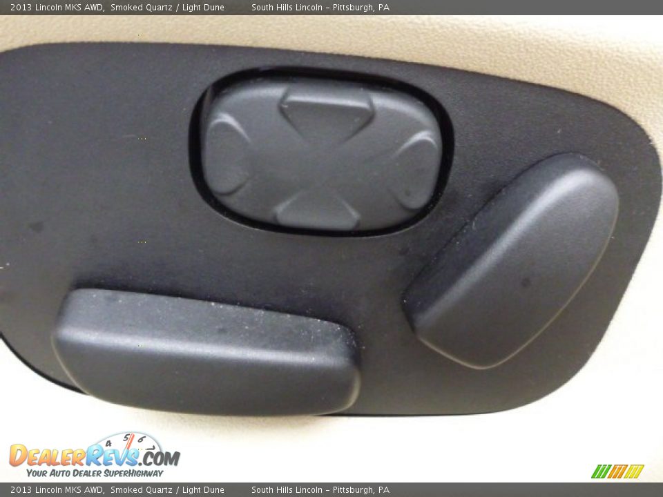 2013 Lincoln MKS AWD Smoked Quartz / Light Dune Photo #18