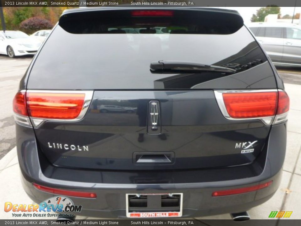 2013 Lincoln MKX AWD Smoked Quartz / Medium Light Stone Photo #4