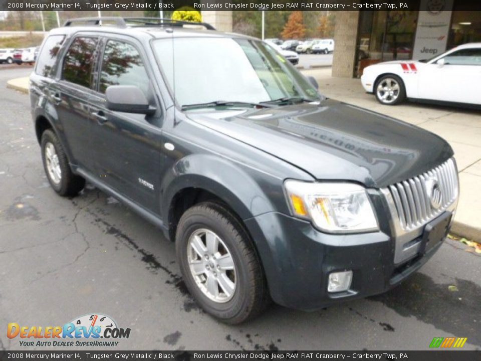 2008 Mercury Mariner I4 Tungsten Grey Metallic / Black Photo #2