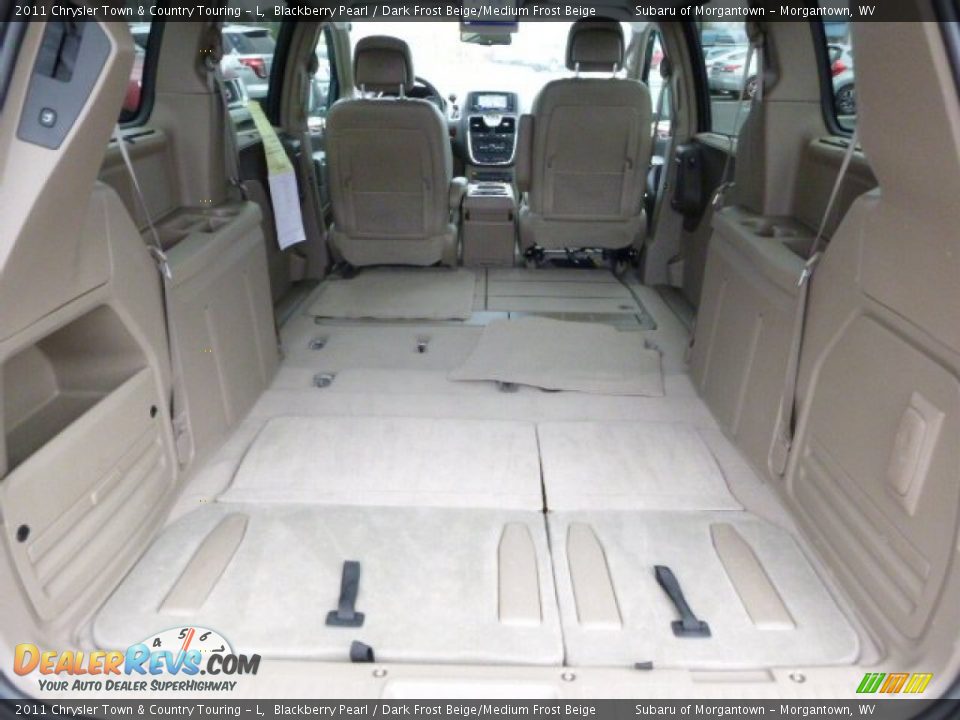 2011 Chrysler Town & Country Touring - L Blackberry Pearl / Dark Frost Beige/Medium Frost Beige Photo #6