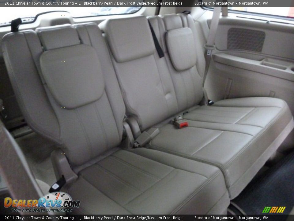 2011 Chrysler Town & Country Touring - L Blackberry Pearl / Dark Frost Beige/Medium Frost Beige Photo #14