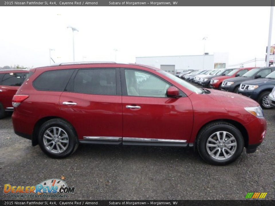 Cayenne Red 2015 Nissan Pathfinder SL 4x4 Photo #2
