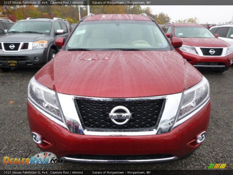 Cayenne Red 2015 Nissan Pathfinder SL 4x4 Photo #8