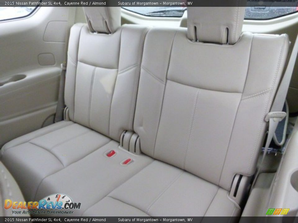 Rear Seat of 2015 Nissan Pathfinder SL 4x4 Photo #12