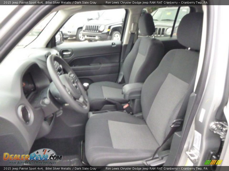 2015 Jeep Patriot Sport 4x4 Billet Silver Metallic / Dark Slate Gray Photo #10