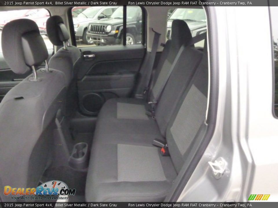 2015 Jeep Patriot Sport 4x4 Billet Silver Metallic / Dark Slate Gray Photo #12